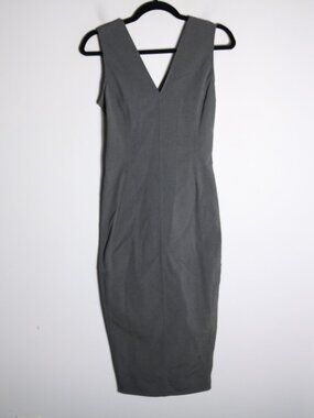 Rick Owens Spring Summer 2018 Dirt Collection Pencil Sheath Midi Dress 42 US 6